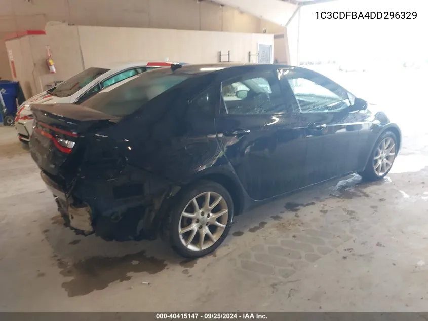 2013 Dodge Dart Sxt VIN: 1C3CDFBA4DD296329 Lot: 40415147