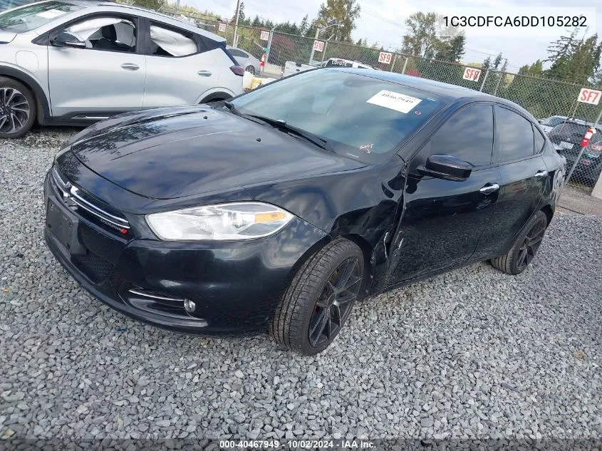 2013 Dodge Dart Limited VIN: 1C3CDFCA6DD105282 Lot: 40467949