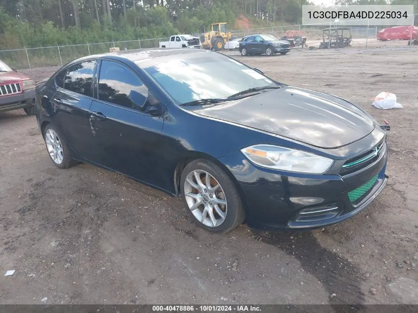 2013 Dodge Dart Sxt VIN: 1C3CDFBA4DD225034 Lot: 40478886