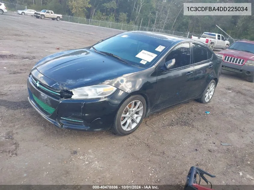 2013 Dodge Dart Sxt VIN: 1C3CDFBA4DD225034 Lot: 40478886