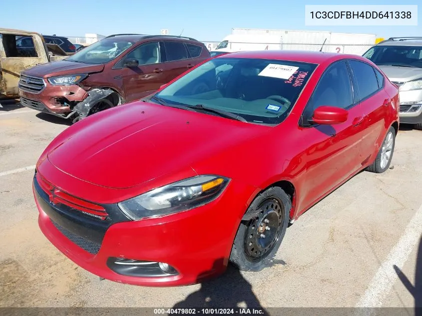 2013 Dodge Dart Rallye VIN: 1C3CDFBH4DD641338 Lot: 40479802