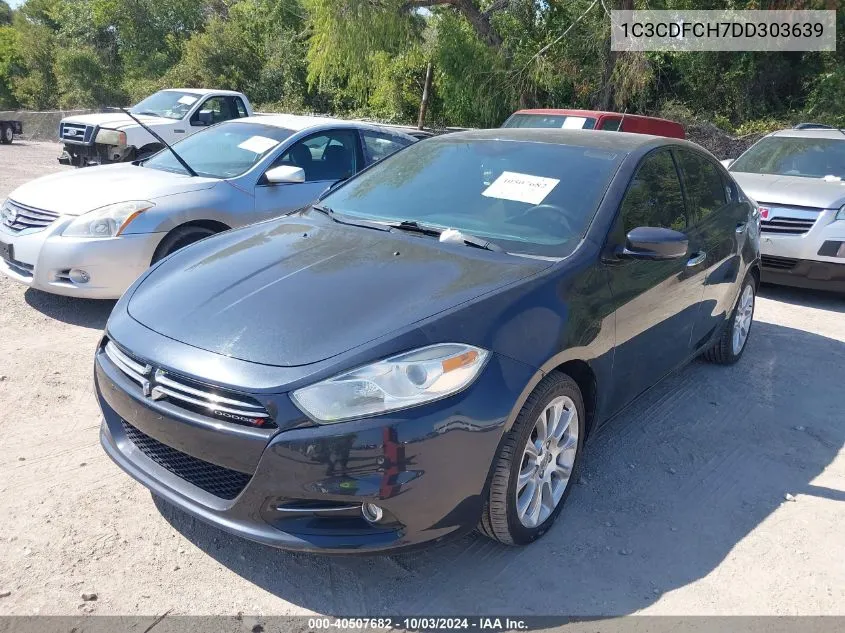 2013 Dodge Dart Limited VIN: 1C3CDFCH7DD303639 Lot: 40507682