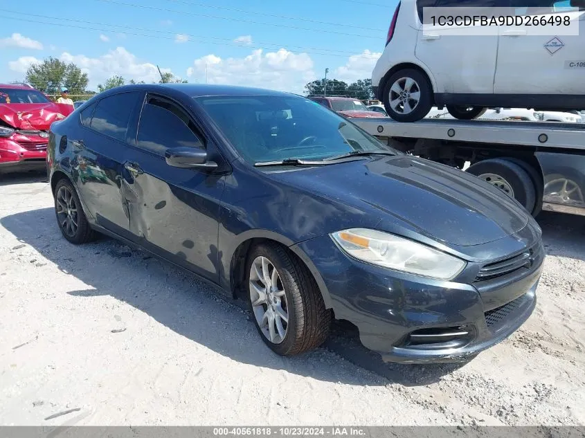 1C3CDFBA9DD266498 2013 Dodge Dart Sxt