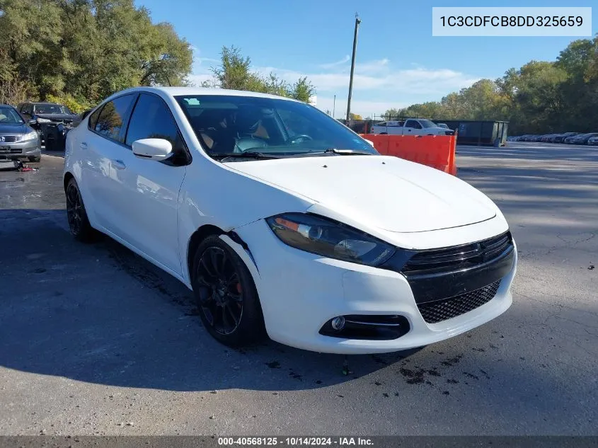 2013 Dodge Dart Gt VIN: 1C3CDFCB8DD325659 Lot: 40568125