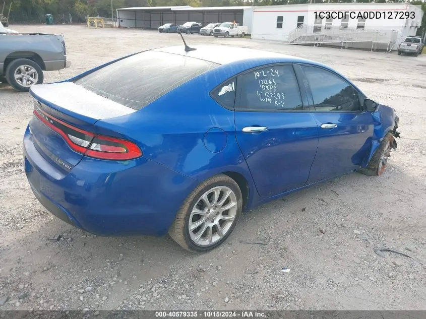 1C3CDFCA0DD127293 2013 Dodge Dart Limited