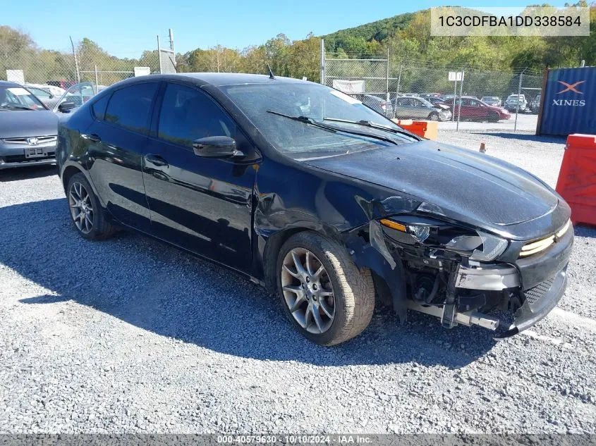 2013 Dodge Dart Sxt/Rallye VIN: 1C3CDFBA1DD338584 Lot: 40579630