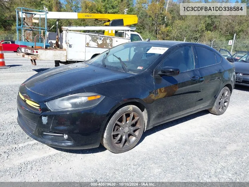 2013 Dodge Dart Sxt/Rallye VIN: 1C3CDFBA1DD338584 Lot: 40579630