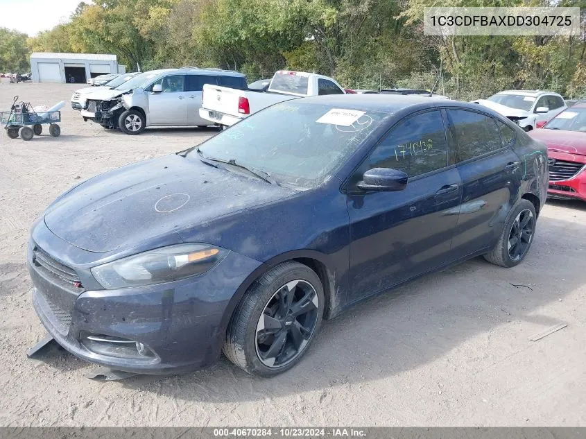 1C3CDFBAXDD304725 2013 Dodge Dart Sxt