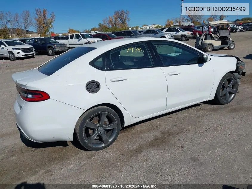 1C3CDFBH3DD235499 2013 Dodge Dart Rallye