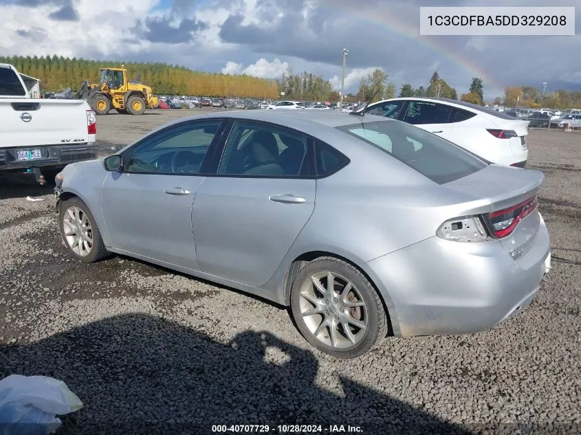 1C3CDFBA5DD329208 2013 Dodge Dart Sxt