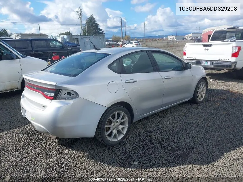 1C3CDFBA5DD329208 2013 Dodge Dart Sxt