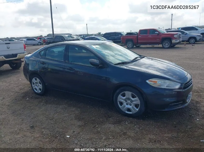 1C3CDFAA6DD285267 2013 Dodge Dart Se