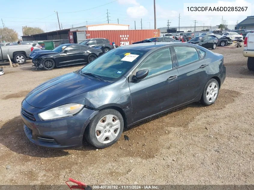 1C3CDFAA6DD285267 2013 Dodge Dart Se