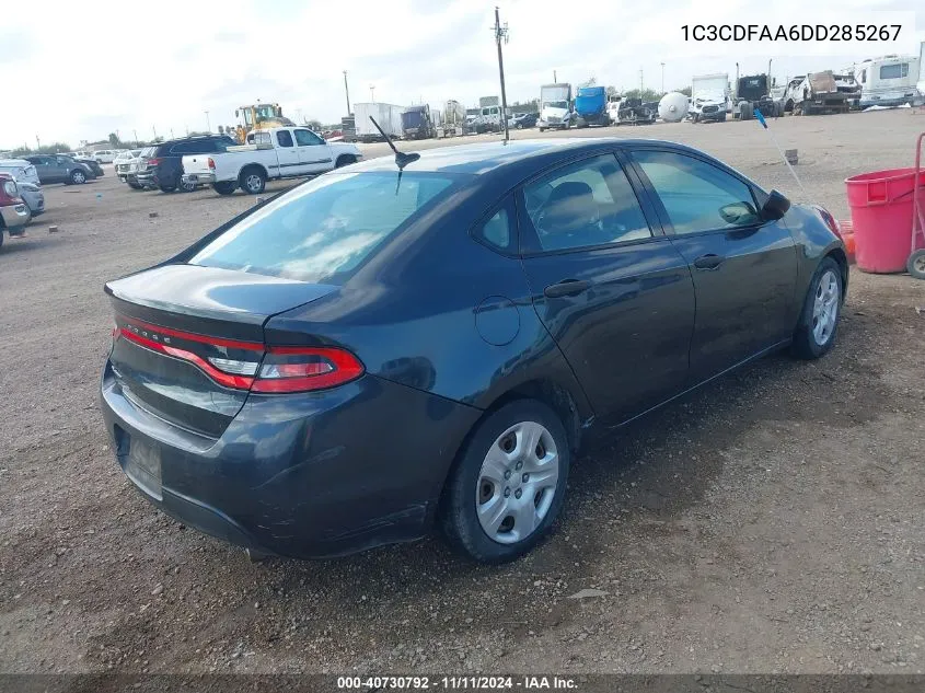 1C3CDFAA6DD285267 2013 Dodge Dart Se