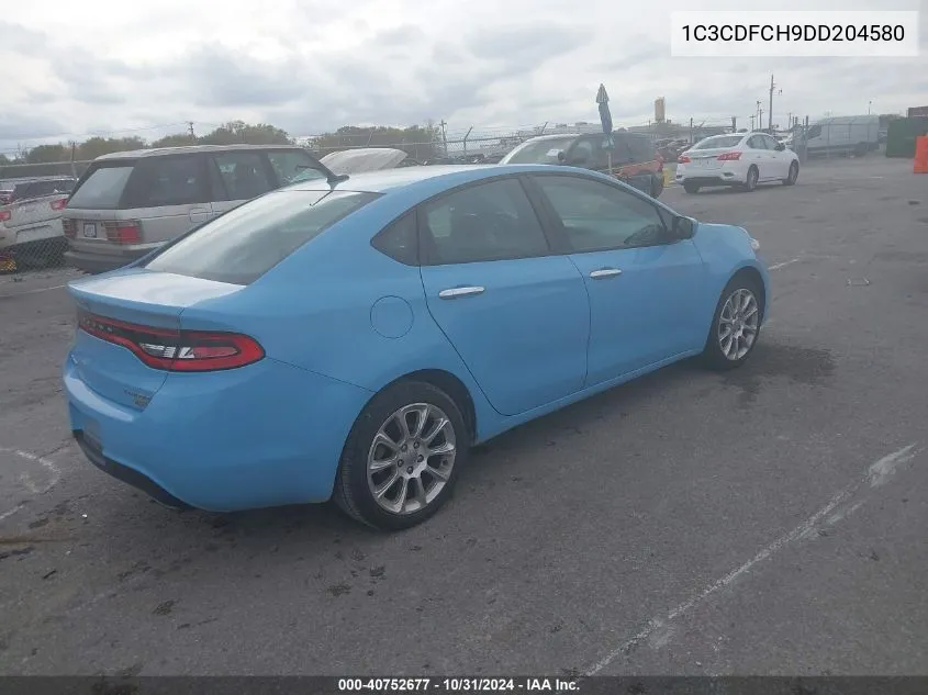 2013 Dodge Dart Limited/Gt VIN: 1C3CDFCH9DD204580 Lot: 40752677