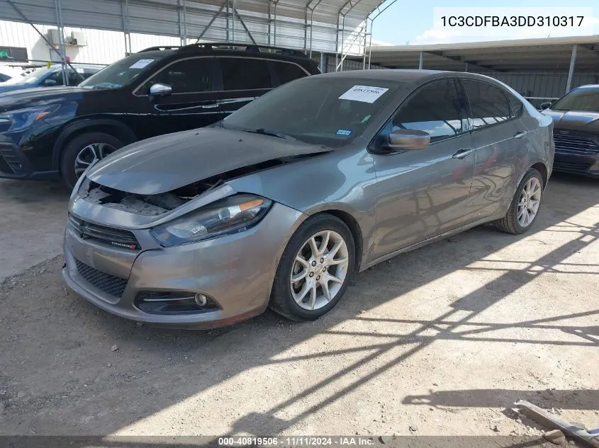 1C3CDFBA3DD310317 2013 Dodge Dart Sxt