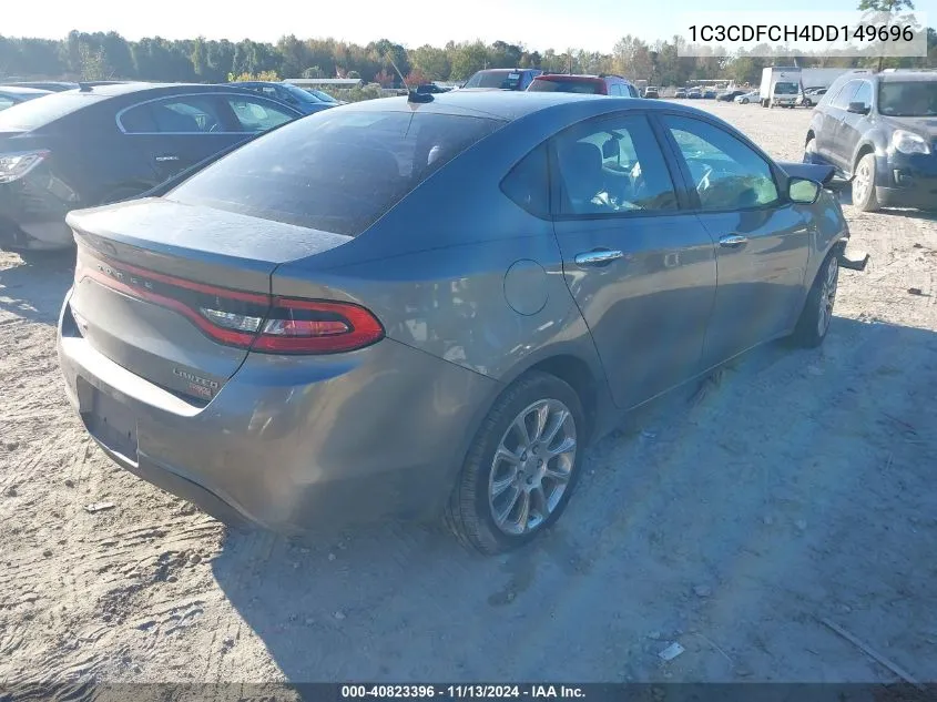 1C3CDFCH4DD149696 2013 Dodge Dart Limited