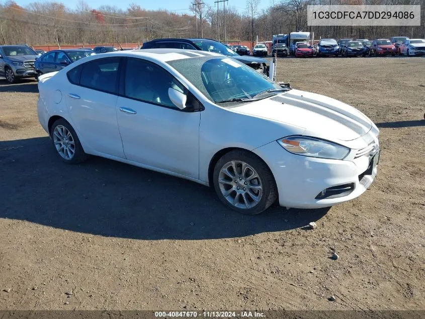 2013 Dodge Dart Limited VIN: 1C3CDFCA7DD294086 Lot: 40847670