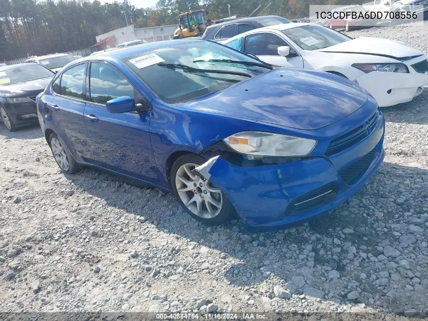 2013 Dodge Dart Sxt VIN: 1C3CDFBA6DD708556 Lot: 40884754