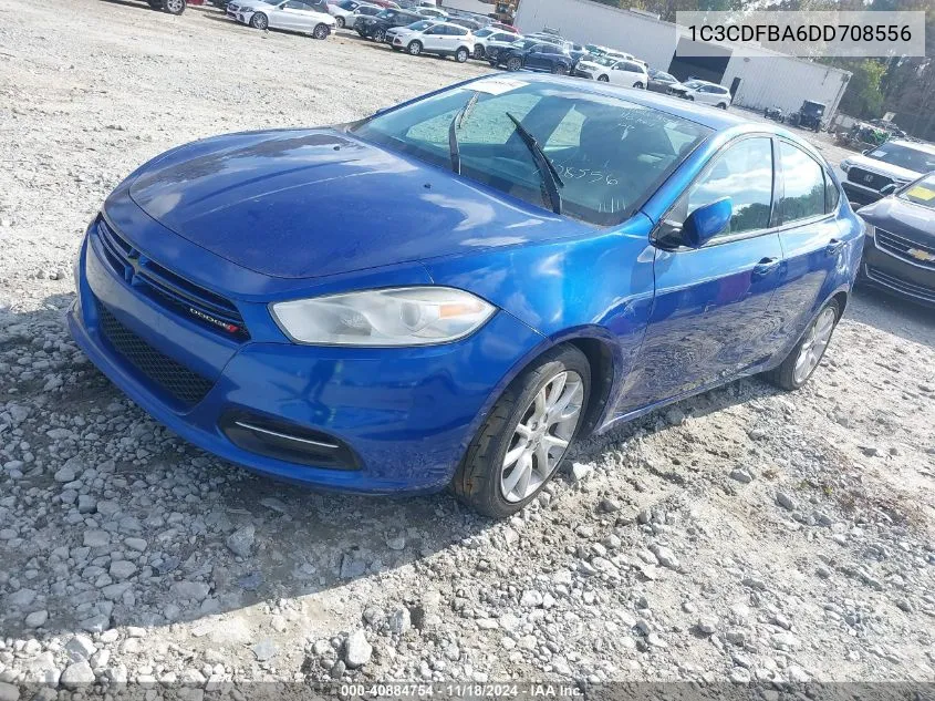 2013 Dodge Dart Sxt VIN: 1C3CDFBA6DD708556 Lot: 40884754