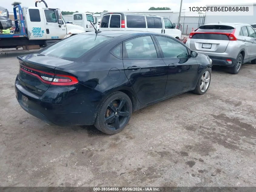 1C3CDFEB6ED868488 2014 Dodge Dart Gt