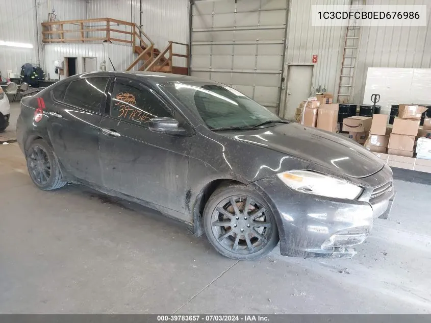 1C3CDFCB0ED676986 2014 Dodge Dart Limited