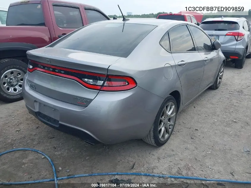 1C3CDFBB7ED909859 2014 Dodge Dart Sxt