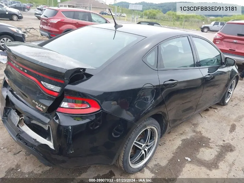 1C3CDFBB3ED913181 2014 Dodge Dart Sxt