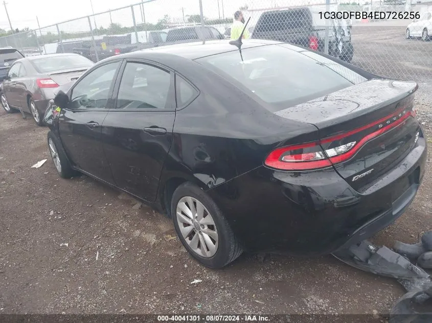 1C3CDFBB4ED726256 2014 Dodge Dart Sxt