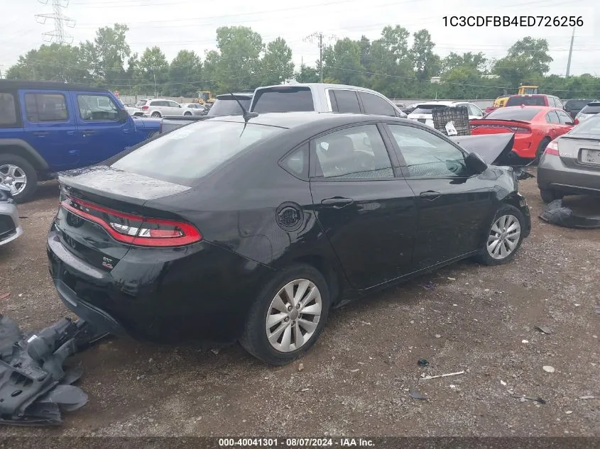 1C3CDFBB4ED726256 2014 Dodge Dart Sxt