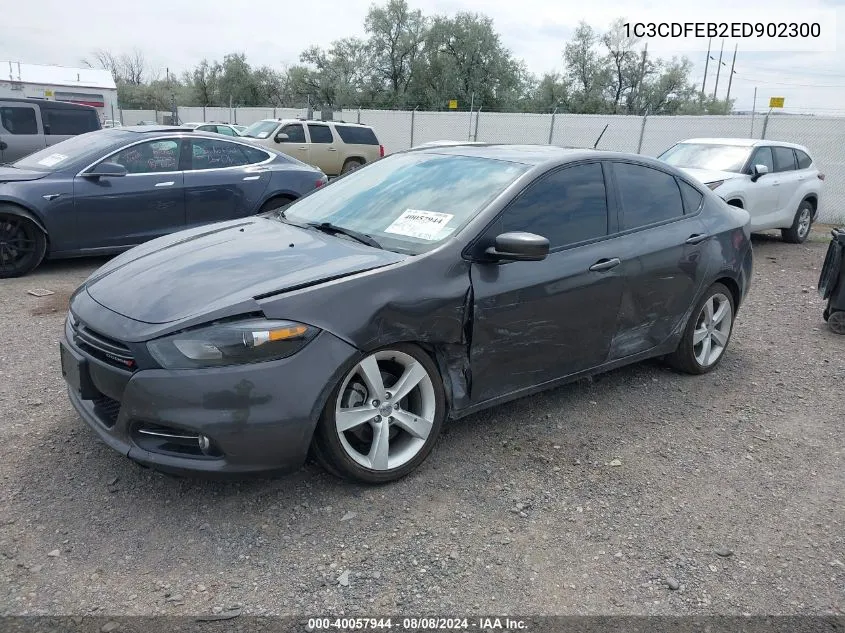 2014 Dodge Dart Gt VIN: 1C3CDFEB2ED902300 Lot: 40057944