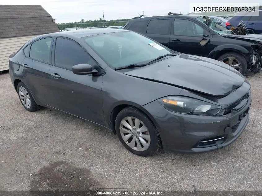 1C3CDFBBXED768334 2014 Dodge Dart Sxt