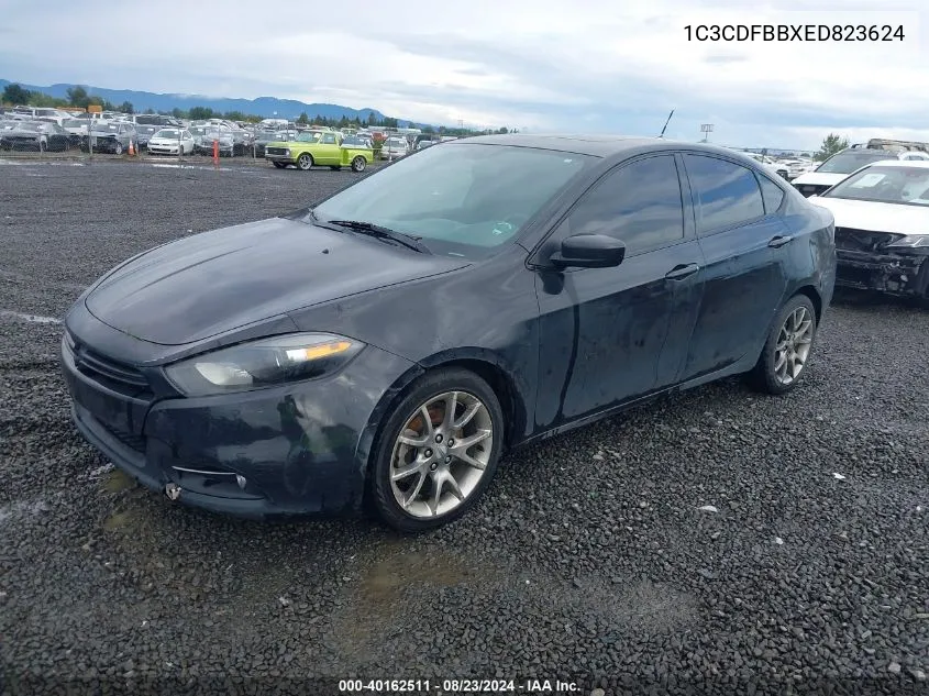 1C3CDFBBXED823624 2014 Dodge Dart Sxt