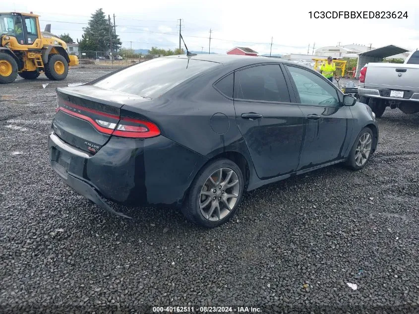 2014 Dodge Dart Sxt VIN: 1C3CDFBBXED823624 Lot: 40162511