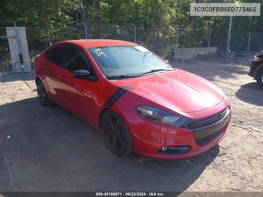 1C3CDFBB5ED775465 2014 Dodge Dart Sxt