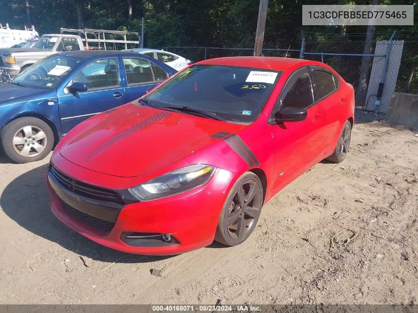 1C3CDFBB5ED775465 2014 Dodge Dart Sxt