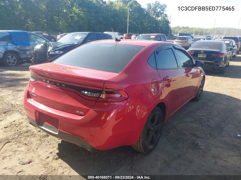 1C3CDFBB5ED775465 2014 Dodge Dart Sxt