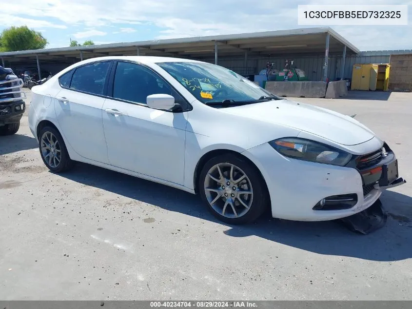 2014 Dodge Dart Sxt VIN: 1C3CDFBB5ED732325 Lot: 40234704