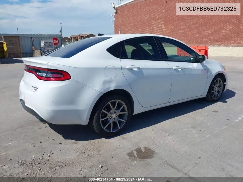 2014 Dodge Dart Sxt VIN: 1C3CDFBB5ED732325 Lot: 40234704