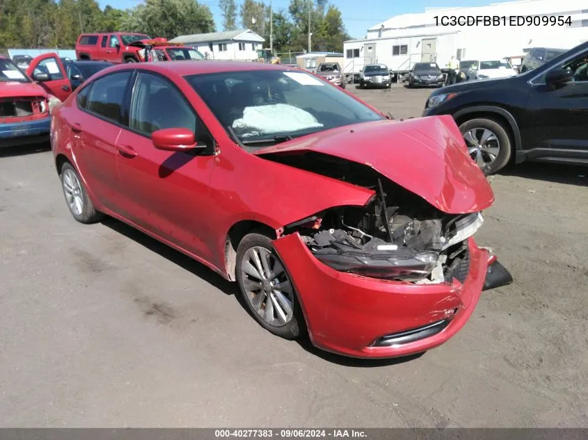 2014 Dodge Dart Sxt VIN: 1C3CDFBB1ED909954 Lot: 40277383