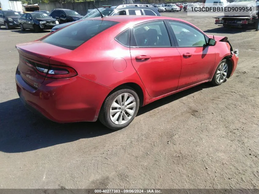 2014 Dodge Dart Sxt VIN: 1C3CDFBB1ED909954 Lot: 40277383