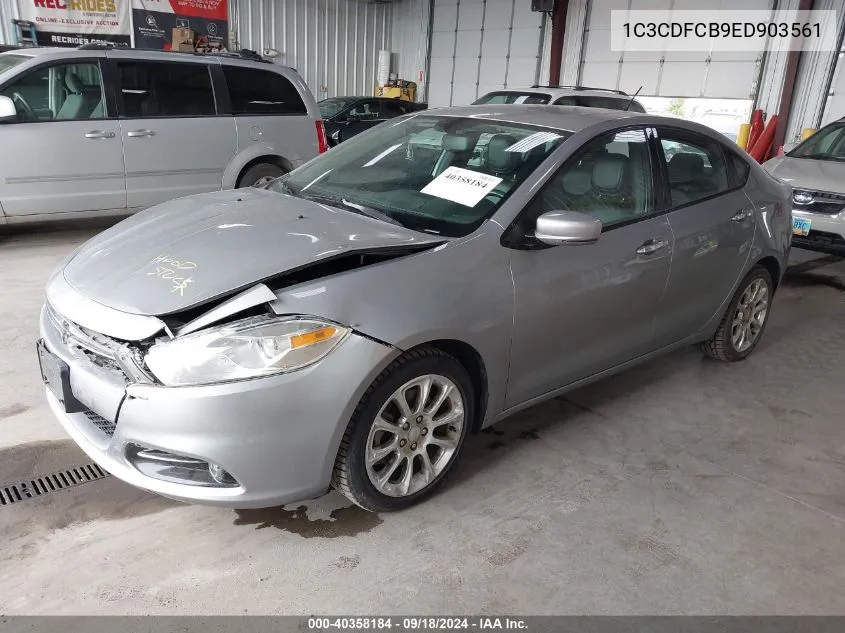 2014 Dodge Dart Limited VIN: 1C3CDFCB9ED903561 Lot: 40358184