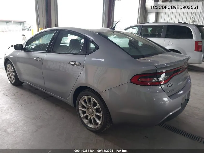 2014 Dodge Dart Limited VIN: 1C3CDFCB9ED903561 Lot: 40358184