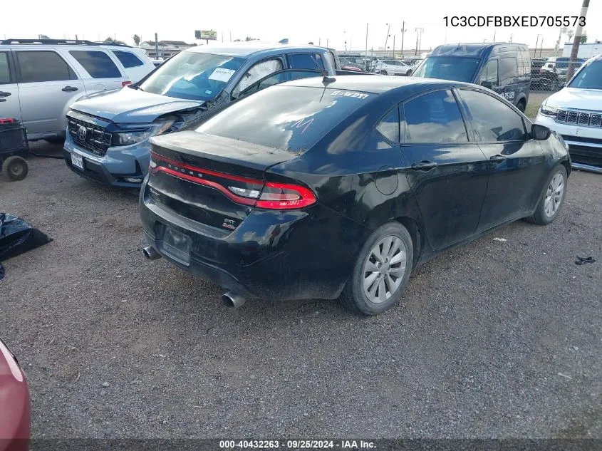 2014 Dodge Dart Sxt VIN: 1C3CDFBBXED705573 Lot: 40432263