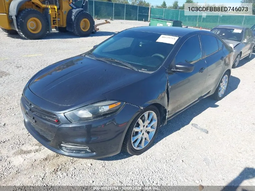 2014 Dodge Dart Sxt VIN: 1C3CDFBB8ED746073 Lot: 40529754