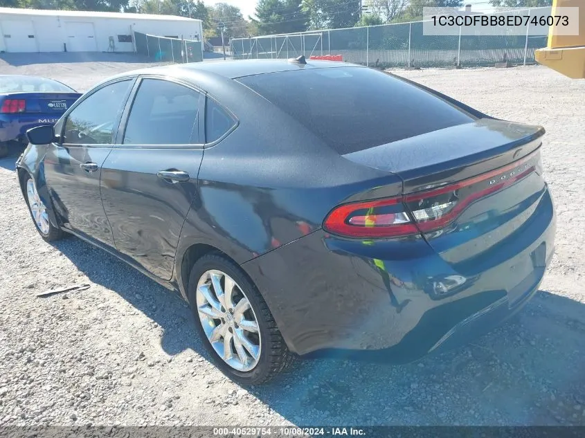 2014 Dodge Dart Sxt VIN: 1C3CDFBB8ED746073 Lot: 40529754