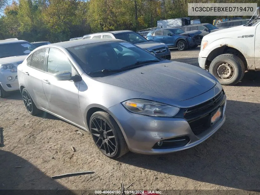 2014 Dodge Dart Gt VIN: 1C3CDFEBXED719470 Lot: 40604150