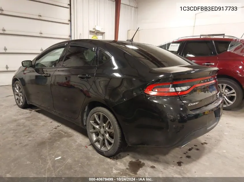 1C3CDFBB3ED917733 2014 Dodge Dart Sxt