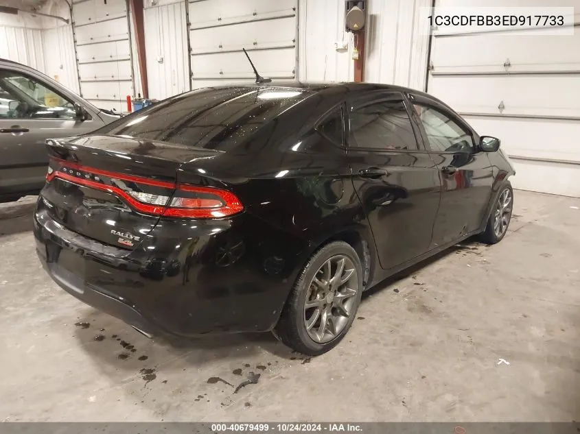 1C3CDFBB3ED917733 2014 Dodge Dart Sxt