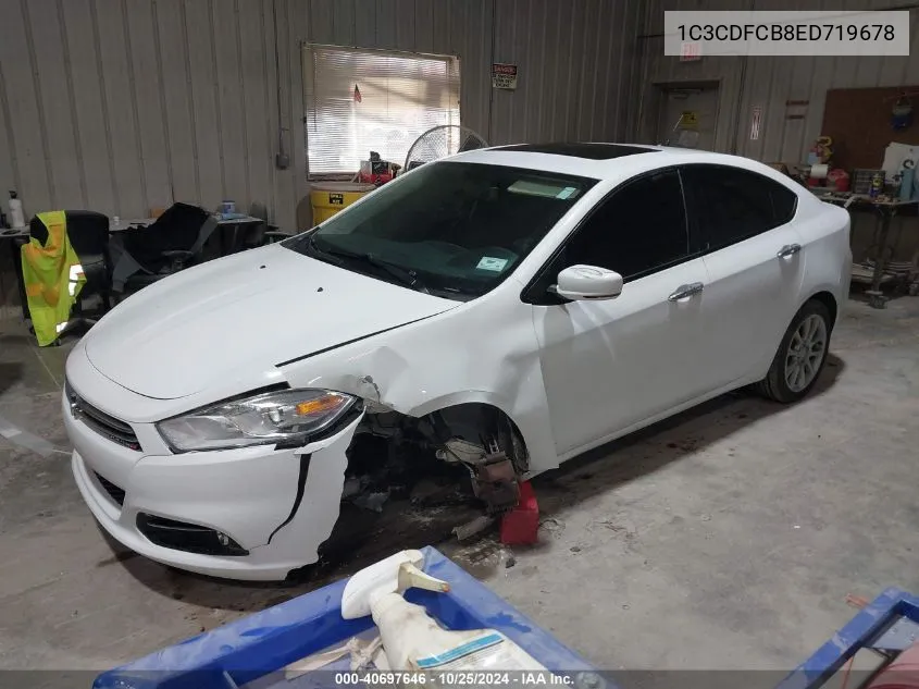 2014 Dodge Dart Limited VIN: 1C3CDFCB8ED719678 Lot: 40697646